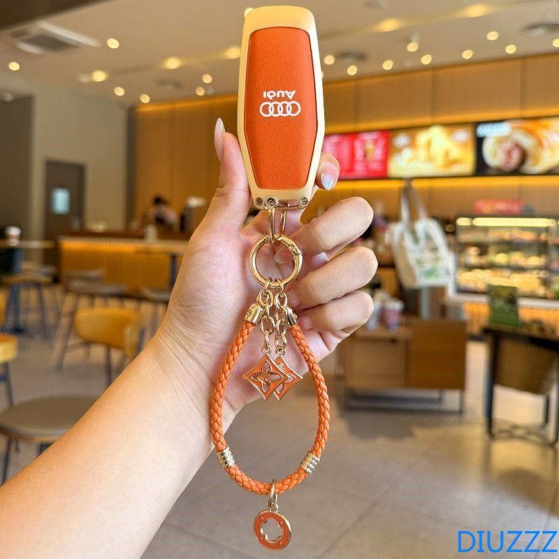 สังกะสีอัลลอยด์สําหรับ Audi A5 A6L 2025 Sportback Q6L E-tron ป้องกันกรณี Shell Housing แหวนผู้ถือ Fo