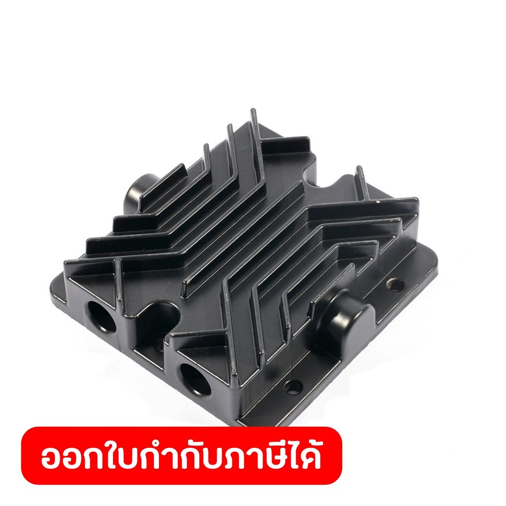 POLO อะไหล่ ฝาสูบสีดำ ใช้กับปั๊มลมออยล์ฟรี รุ่น D5501-08, D5501-24, D5502-50, D7501-24, D7501-50 และ D7503-100 (โปโล)