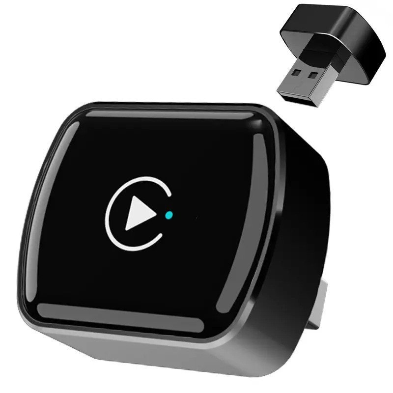 อะแดปเตอร์ CarPlay ไร้สาย 2026 อัพเกรดแบบมีสาย CarPlay ไร้สาย, การออกแบบ USB ขนาดเล็กสําหรับรถยนต์พร