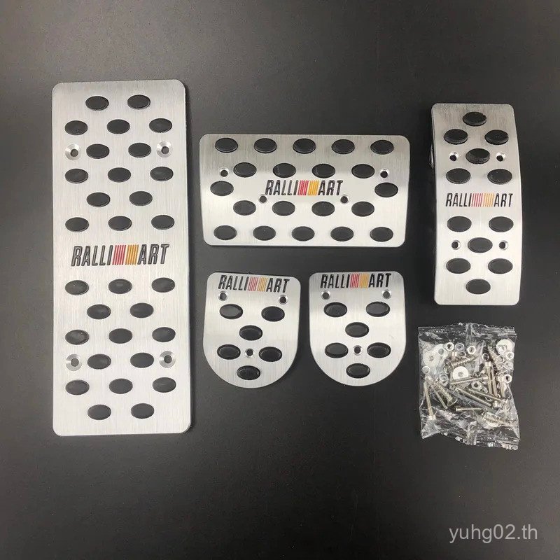 อลูมิเนียมรถ Rest การใช้แก๊สเบรคเหยียบแผ่นสําหรับ Mitsubishi Outlander EX ASX PAJERO LANCER Evolutio