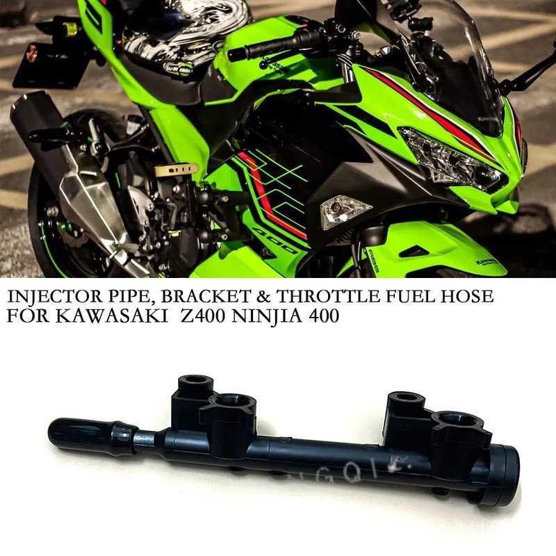 สําหรับ Kawasaki Ninja NINJIA400 Z400 Universal การใช้ฉีดหัวฉีดคงที่พลาสติกท่อวงเล็บ NINJIA400 Z400 