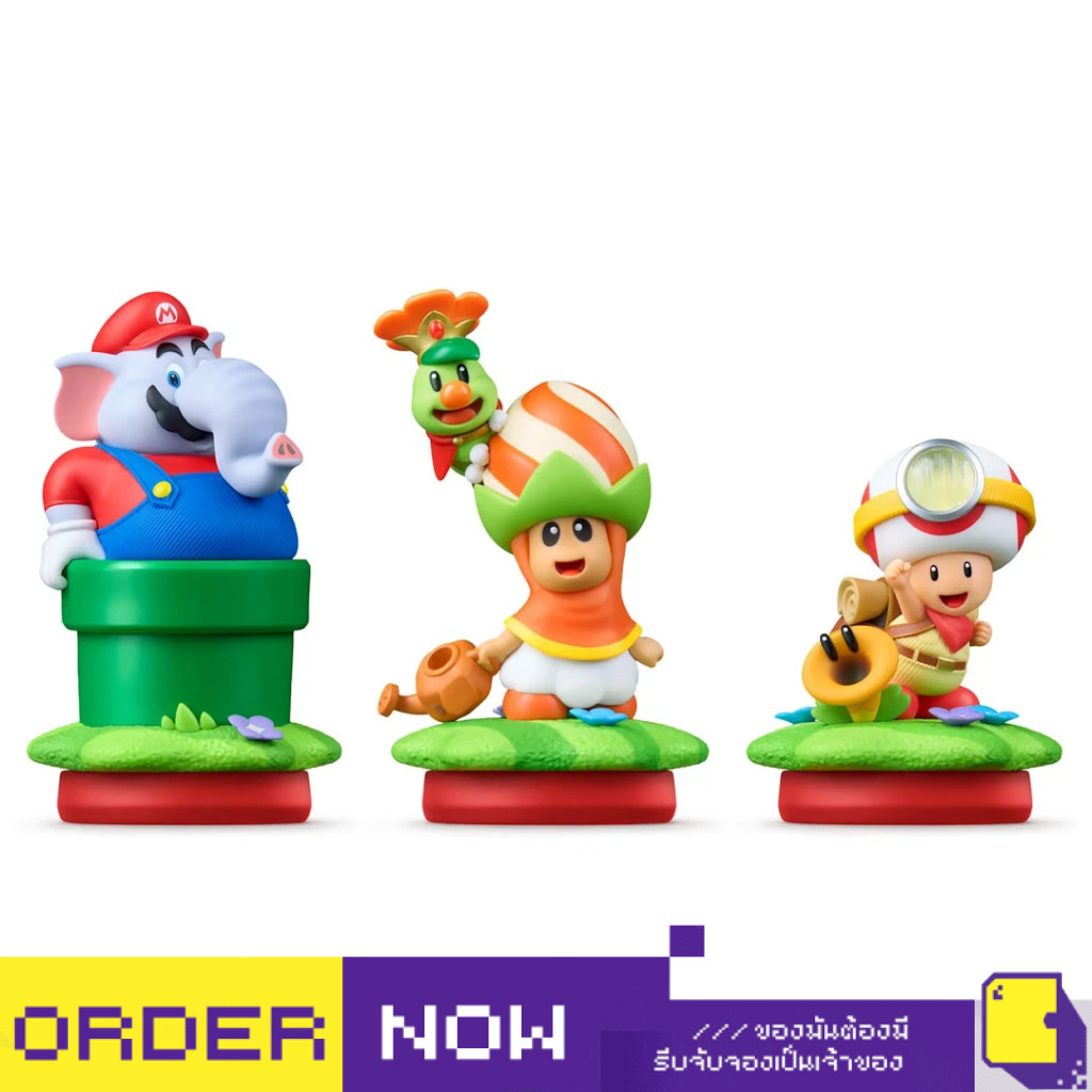[+..••] พร้อมส่ง | AMIIBO SUPER MARIO BROS. WONDER (เกม Nintendo Switch™🎮)