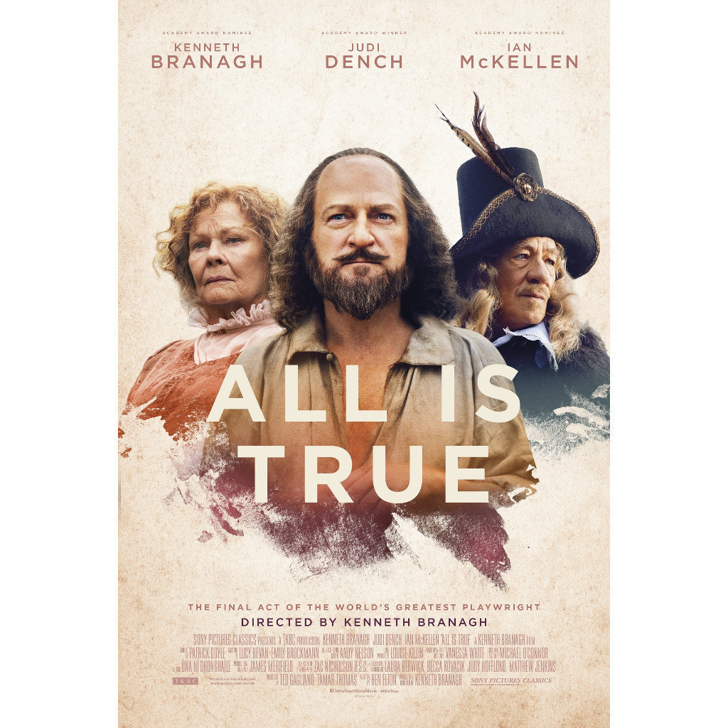 [ภาษาอังกฤษ] Blu-ray HD Movie 4K UHD 1080P All Is True