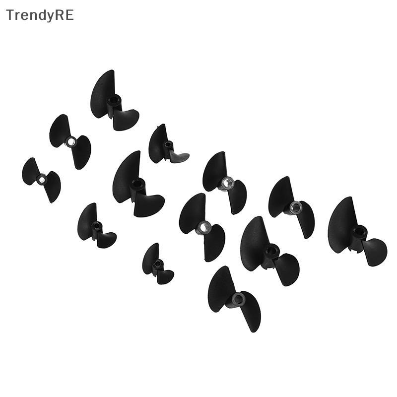 [อินเทรนด์] RC Boat Model Two-des Propeller CW Nylon Paddle P40 Boat Shaft Propeller เส้นผ่านศูนย์กล