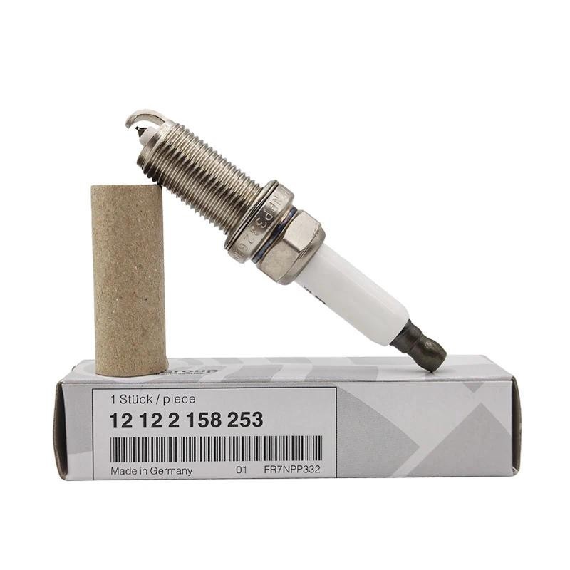 4/6ชิ้น 12122158253 FR7NPP332 Platinum Spark Plugs สําหรับ BMW E60 E70 E83 E85 E88 E90 X3 X4 X5 N51 