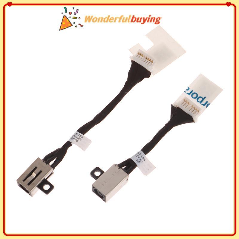 WBTH สําหรับ Dell Latitude 3410 3510 E3510 E3410 แล็ปท็อปชาร์จ Flex Cable 07DM5H 0N8R4T DC Power Ja 