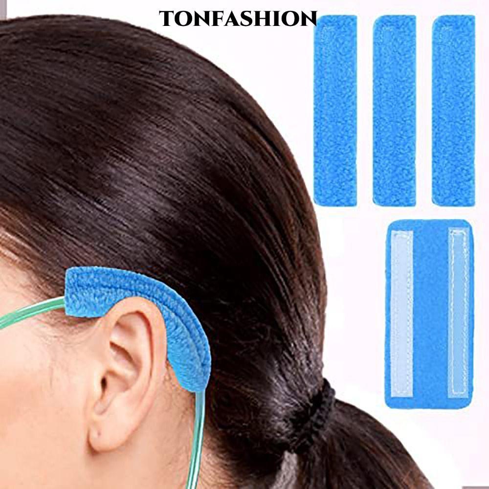 TONFASHION Oxygen Cannula Cushion, Polar Fleece Oxygen Supplies Nasal Cannula Ear Cushions, Soft Uni