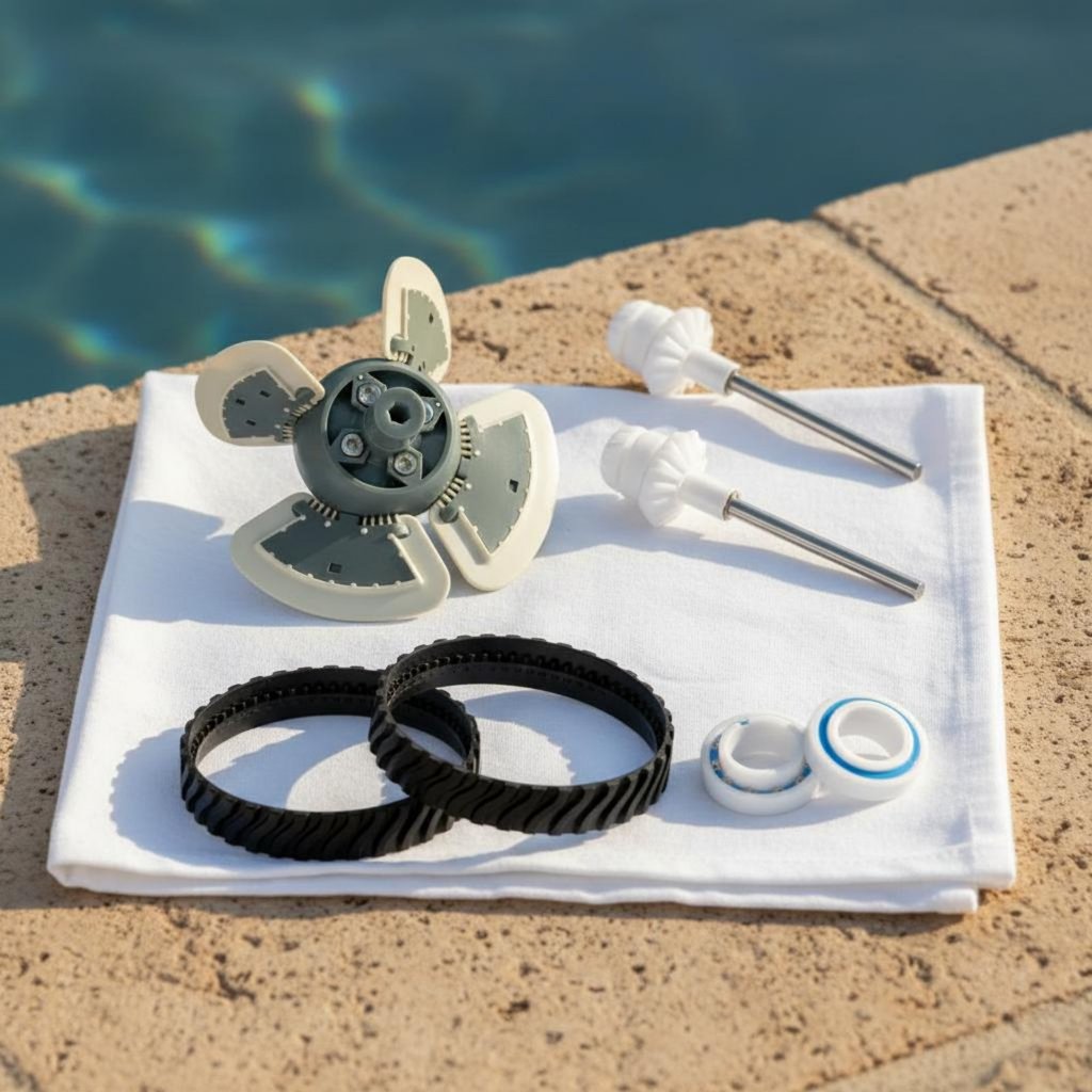 7 ชิ้น Heavy-Duty Tracks MX6 MX8 Tune-up Kit คืนประสิทธิภาพทําความสะอาดสระว่ายน้ํา Tune-up Kit การก่