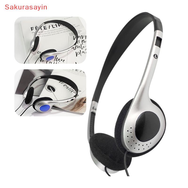 {Sakurasayin} แฟชั่น Vintage Retro Classic ชุดหูฟัง 80s สําหรับ Sony Panasonic CD MD Walkman MP3 ยิง