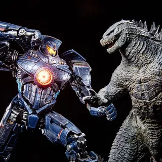 【พร้อมส่ง】pacific rim figure kaiju lingjihun neca ของเล่น เลโก้ โมเดล model kitPacific Rim Mecha อันตราย Wanderer ของเล่น Revenge Obsidian รุ่น Movable เครื่องประดับ Athena รูป