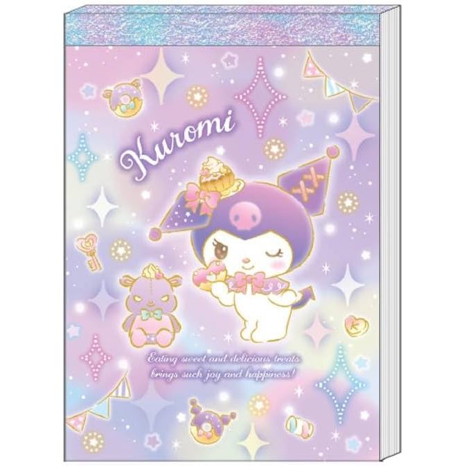 【■】Direct from Japan-Sunstar Stationery Sanrio Characters Yumekawa! Stationery Memo Mini Kuromi