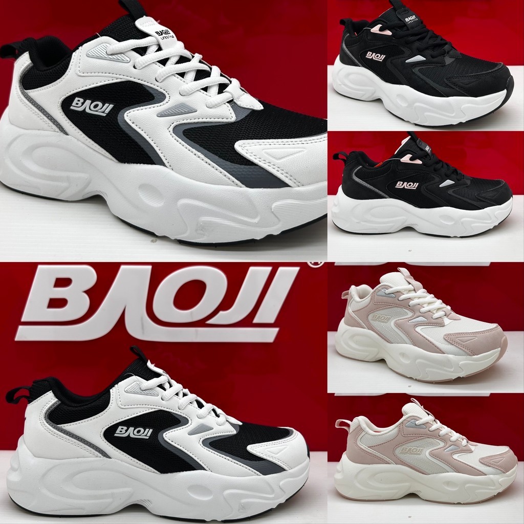 [New 05/2025][รองเท้าเทรนนิ่ง]   บาโอจิ รองเท้าผ้าใบผู้หญิง bjw1149
