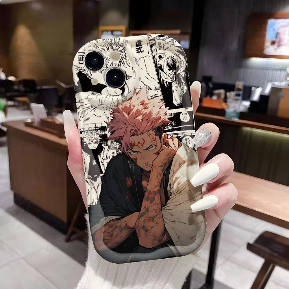 Jujutsu Kaisen Tattoo Ryomen Sukuna สําหรับ Apple iPhone 17 Air 16 15 14 13 12 11 Pro Max X XR XSMAX