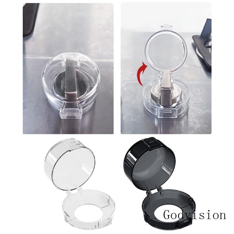 BB 5 ชิ้น Universal Gas Knob Protectors เด็กความปลอดภัย Kitchen Guards ทนความร้อน PC