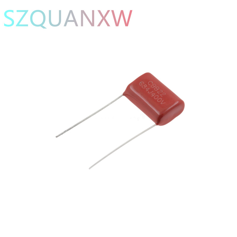 10PCS 400V684J pitch 15 มม.0.68UF 680nf 684 400V CBB ตัวเก็บประจุฟิล์มโพรพิลีน