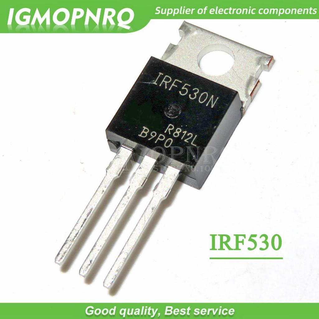 10PCS IRF530 IRF630 IRF730 IRF830 ทรานซิสเตอร์ TO-220 TO220 IRF530PBF IRF630PBF IRF730PBF IRF830PBF