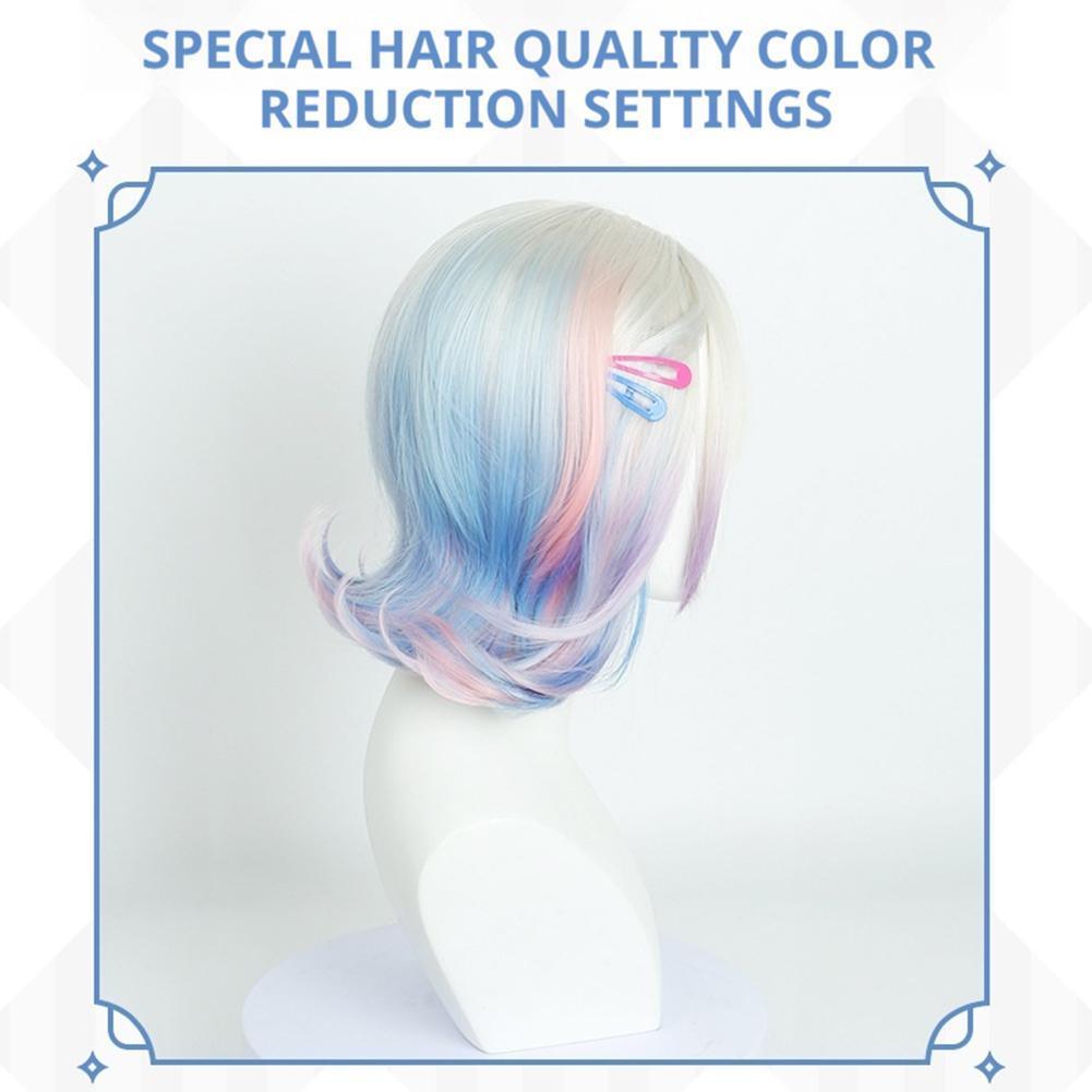 สําหรับวันพุธ S2 ใหม่สําหรับ Sinclair Enid คอสเพลย์วิกผมสีหนังศีรษะผมหยิกสั้น H2r0