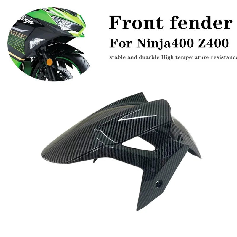 บังโคลนหน้าบังโคลนสําหรับ KAWASAKI Ninja 400 Z400 2017 2018 2019 2020 2021 Ninja400 อุปกรณ์เสริม Spl