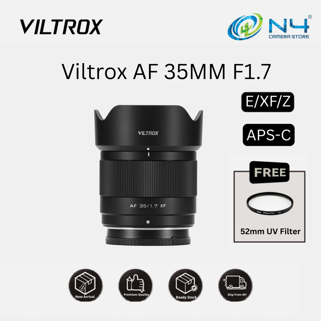 Viltrox AF 35 มม. F1.7 Air APS-C เลนส์สําหรับ Sony E-Mount / Nikon Z-Mount / Fujifilm X-Mount