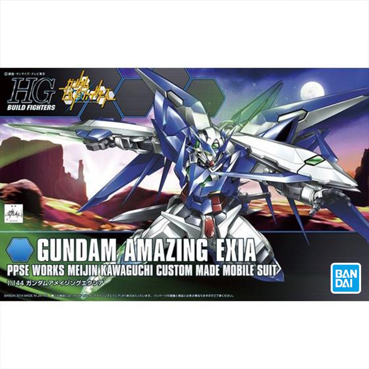 GUNDAM HG HGBF 1/144 Amazing Exia Amazing Exia Anime สินค้าของสะสมประกอบของขวัญ