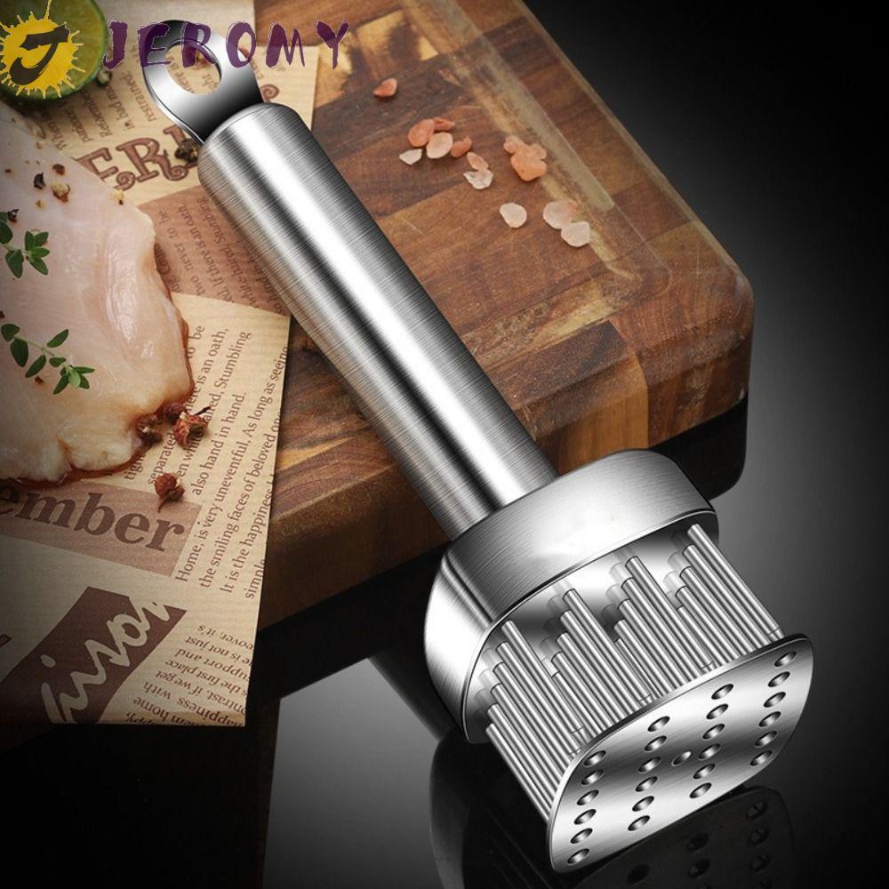 JEROMY ค้อนสเต็ก, 304 สแตนเลสสนิม Tender เข็มเนื้อ, ครัวเรือน Rebound Design Professional เนื้อคลายเข็มหมูสับ