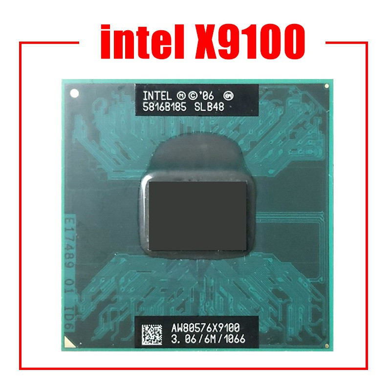 Intel Core 2 Extreme X9100 โปรเซสเซอร์ Slb48 Slge7 3.0 Ghz Dual Thread Dual Core CPU 6m 44w Slot P