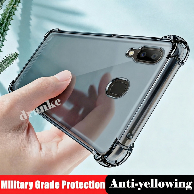 สําหรับ Samsung Galaxy A30 6.4 นิ้ว SM-A305F A305FN A305GN A305YN ยืดหยุ่นซิลิโคนเหลวใสกึ่งโปร่งใส A