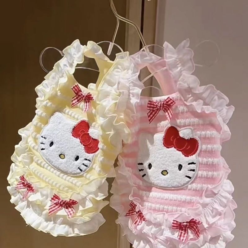 เสื้อผ้า Mi Back Teddy Clothes Summer Bobby Young Thin Style Be Careful Anti-Hair Loss Type Dogs