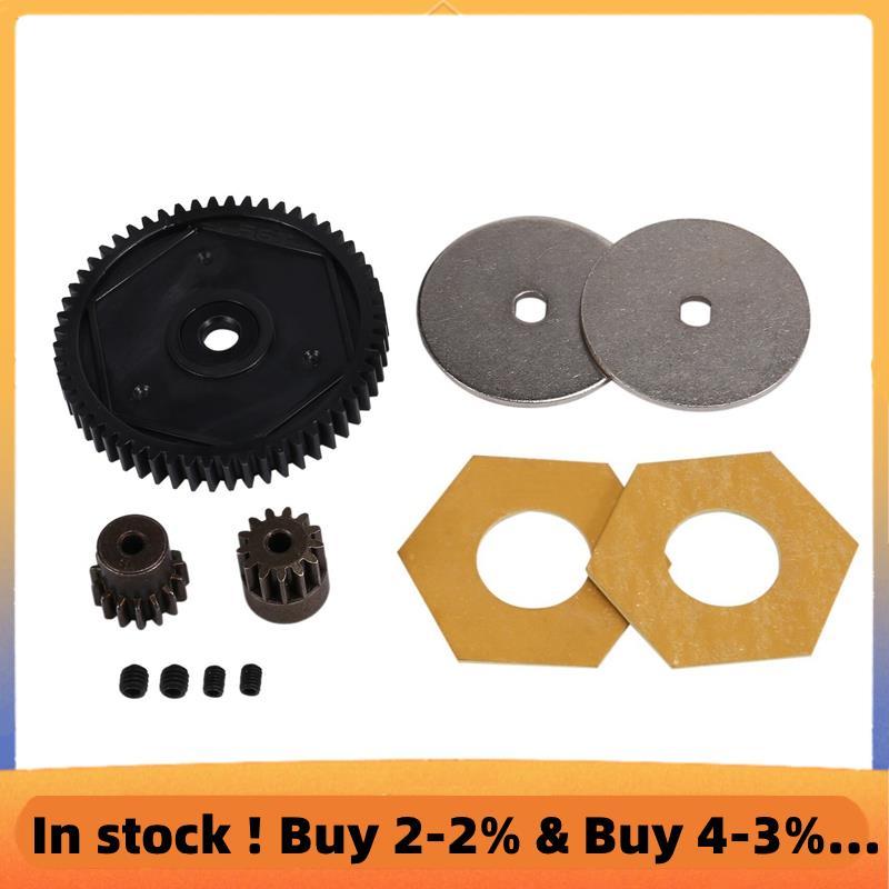 54T Spur Gear 13T & 15T เกียร์มอเตอร์สําหรับ SCX10 II 90046 90047 1/10 RC Crawler รถอะไหล่อัพเกรด,สี