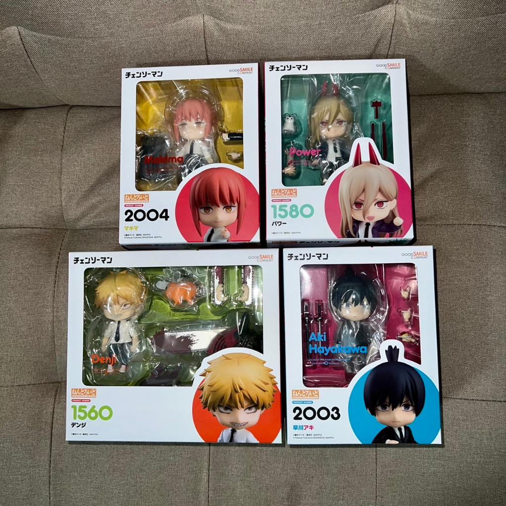 ( 📌 PRE-ORDER) CHAINSAW MAN Nendoroid Denji/Power/Makima/Aki Genuine Nendoroid Denji Power Makima Ak