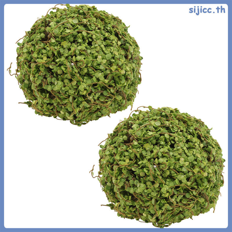 🏠 2 ชิ้นจําลอง Greenery โฟมพืช Decor แขวนเครื่องประดับสําหรับงานแต่งงาน Mall Home sijicc
