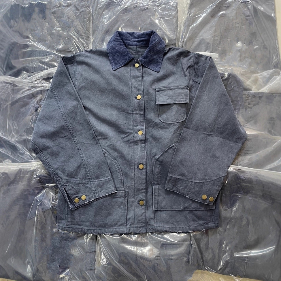 8J8P PD PA 2025New Multi-Pocket Work Jacket Loose Fit Unisex