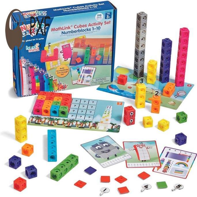 Numberblocks ของเล่นปริศนา 1 ถึง 10 - การเรียนรู้คณิตศาสตร์สีสันสดใสสําหรับเด็ก