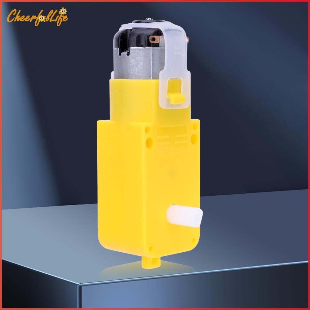 ❉ Cheerful TT Motor Gearmotor DC 3-12V มอเตอร์เกียร์ติดตั้ง EMC สมาร์ทแชสซีรถมอเตอร์รถสําหรับ DIY สม