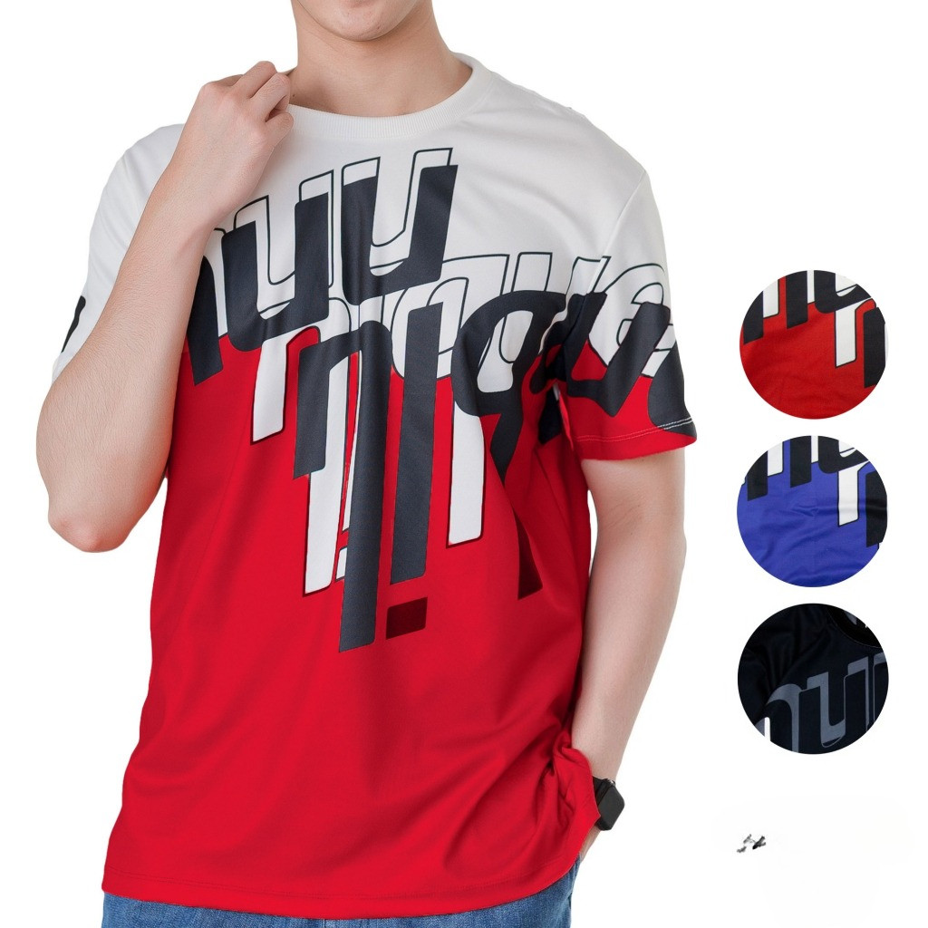 MUUNIQUE เสื้อยืดแขนสั้นผู้ชาย เวอร์ชัน MNQ