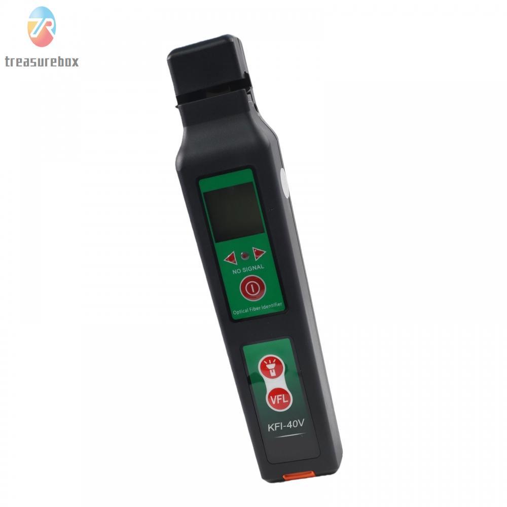 TRSBX❤️Komshine KFI40 Fiber Identifier Live Signal Detector with LED and 10mw VFL Range
