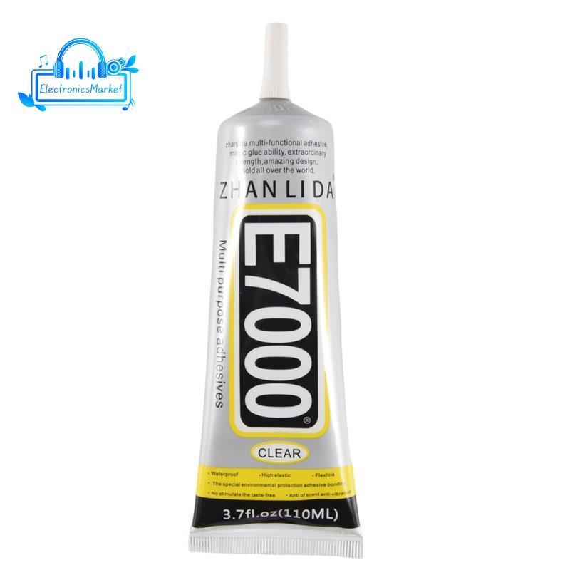 เคสโทรศัพท์ ZHANLIDA พลาสติกและโลหะ E7000 พร้อมกาวหัตถกรรม 110ml