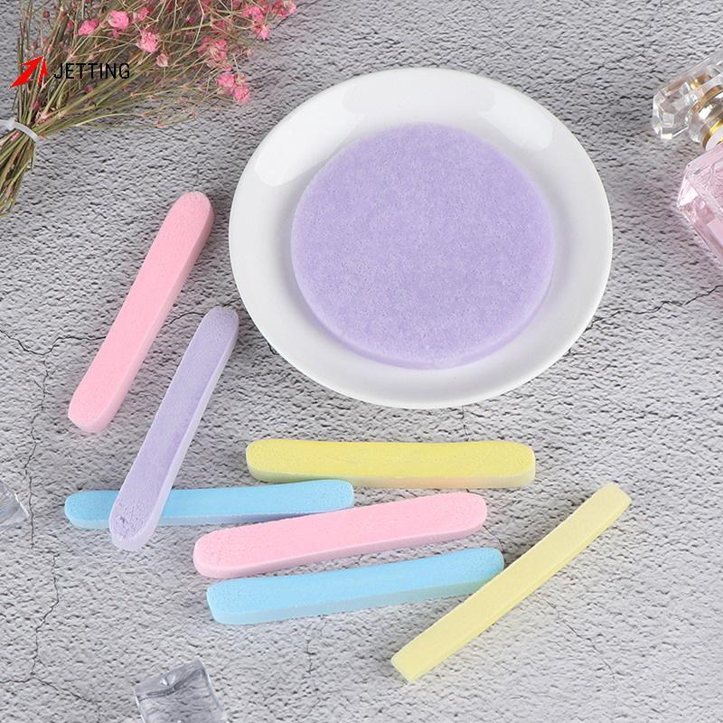 FSTH 12pcspress Face Wash Wash Face Sponge Clean Face Disposable Puff Face Cleaning Cotton Pad Clean