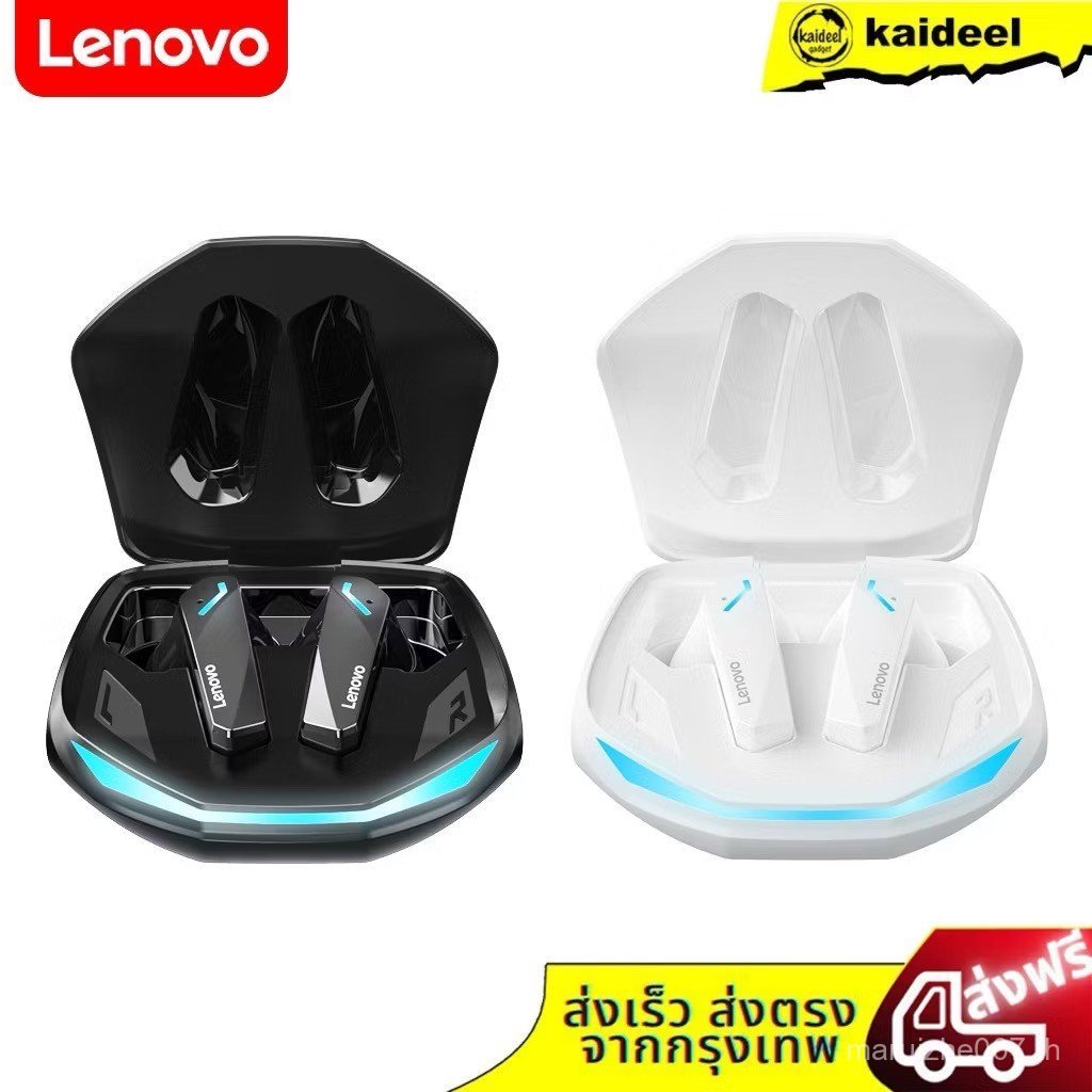Lenovo Gm2 Pro หูฟังบลูทูธ 5.3 หูฟังสําหรับเล่นเกมไร้สายหูฟังชนิดใส่ในหูโหมดคู่ใหม่
