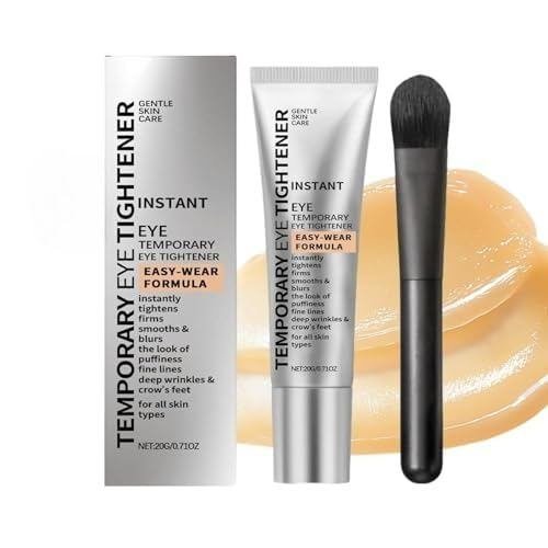 Solvene V Lift Perfection Eye Tightener, Instant Eye Cream Against Bags & Wrinkles, Instant Face Tig