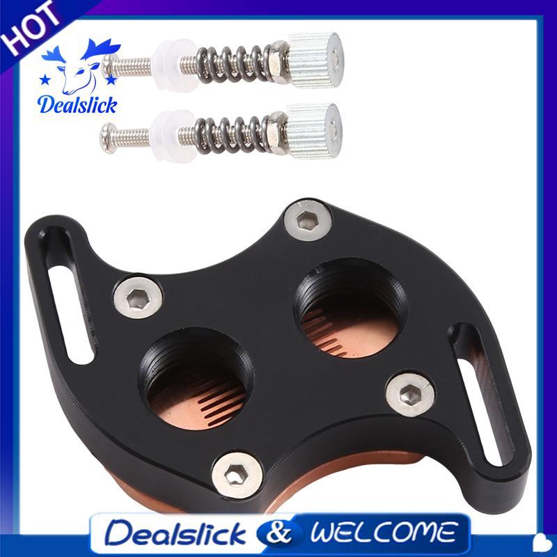 รูปตัว S CPU Water Cooling Block Cooler South Bridge Northbridge Block สําหรับคอมพิวเตอร์ CPU Block 