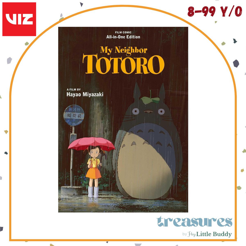 My Neighbor Totoro Film Comic All In One Edition Hayao Miyazaki Book Viz Media Book Studio Ghibli