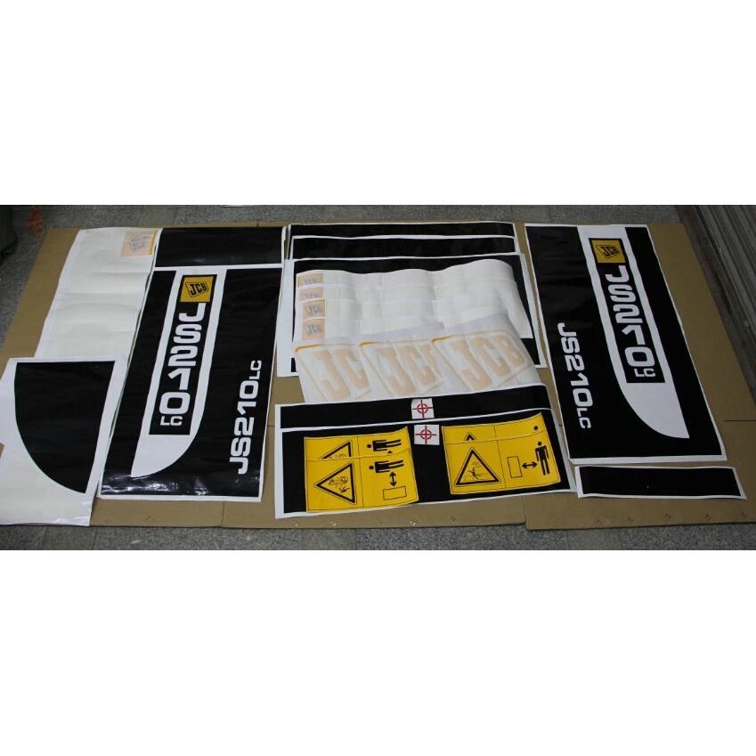 Excavator อุปกรณ์เสริม Full โลโก้สติกเกอร์สําหรับ Jc200/220/240/360 Body โลโก้ Stickerauto ชิ้นส่วนต