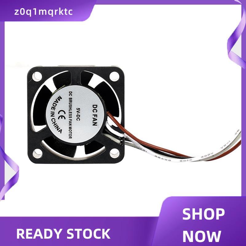 z0q1mqrktc สําหรับ Lab X1 Series Hotend พัดลมระบายความร้อน 2510 Dual Ball Bearing พัดลม 5V พัดลมสําห