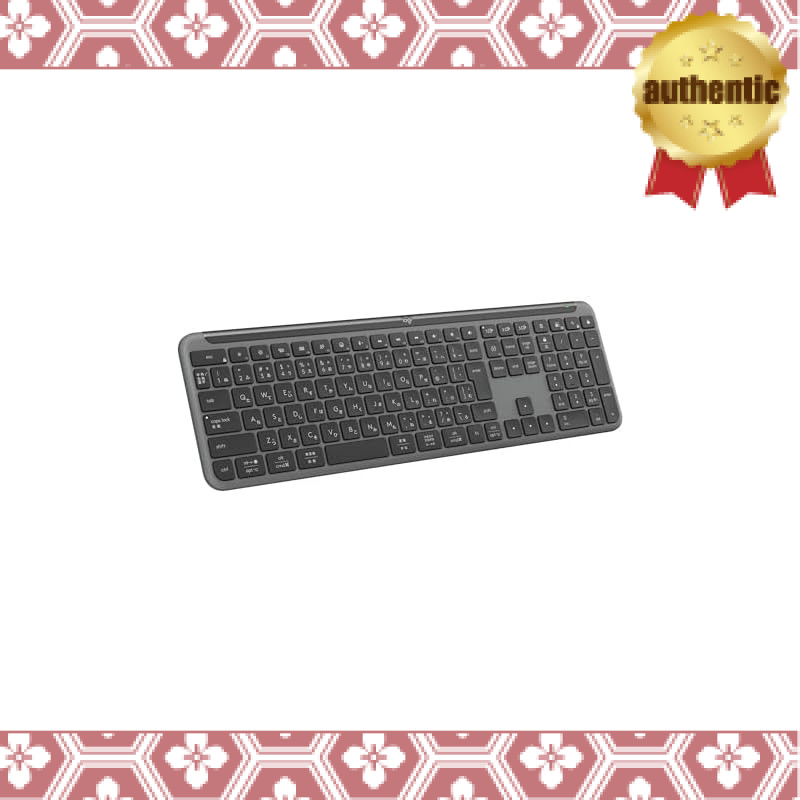 Logitech SIGNATURE SLIM Wireless Keyboard K950GR - Slim, Quiet Typing, Bluetooth Logi Bolt Wireless 