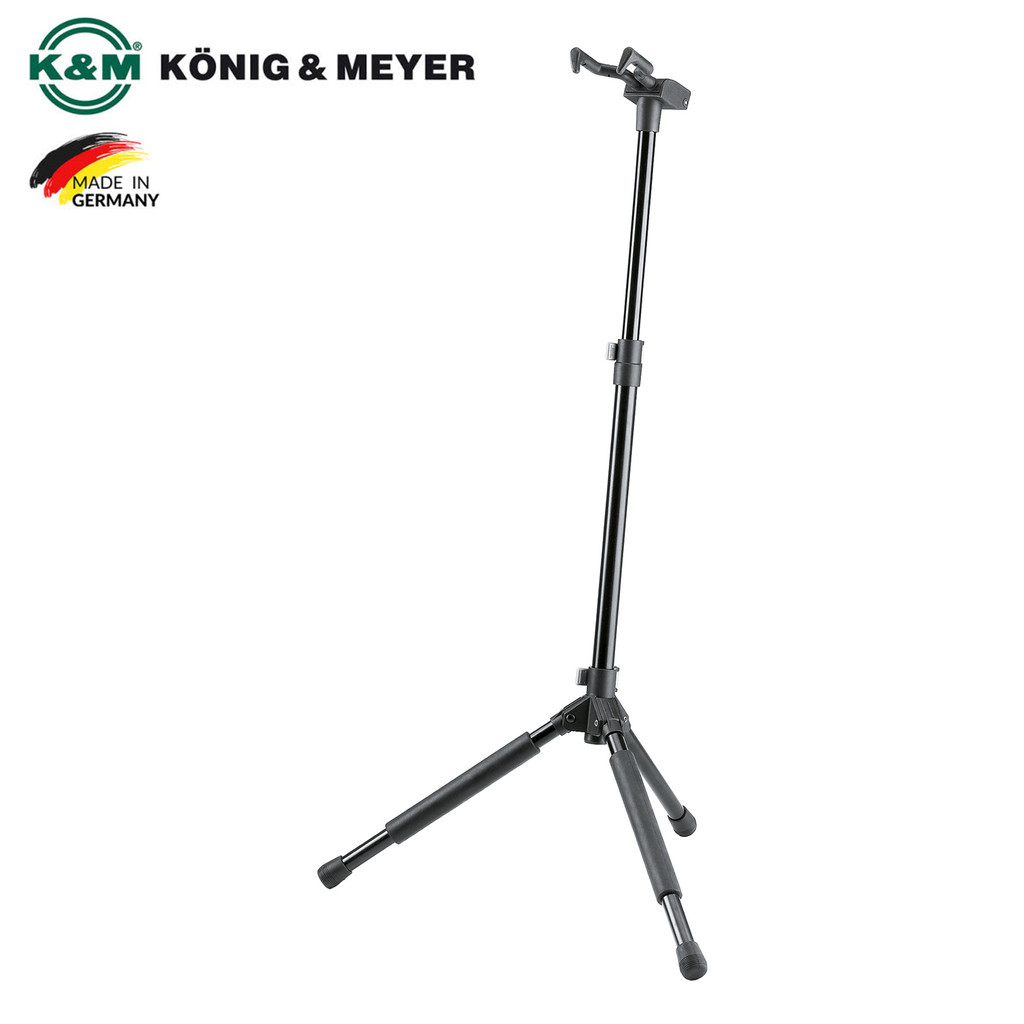 K&M® 17670 Guitar Stand »Memphis Pro« ขาตั้งกีตาร์ มีตัวล็อคคอกีตาร์ ปรับสูงได้ 55 - 100 ซม. พับเก็บได้ (Model: 17670-00