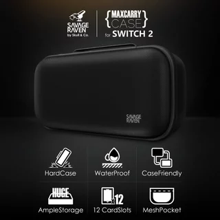 Savage Raven by Skull & Co. EDC Carrying Case for Nintendo Switch 2 (รุ่นปี 2025)