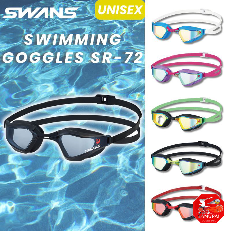 SWANS VALKYRIE SR-72MPAFAB SL/NV Mirror Racing Anti-fog with Cushion