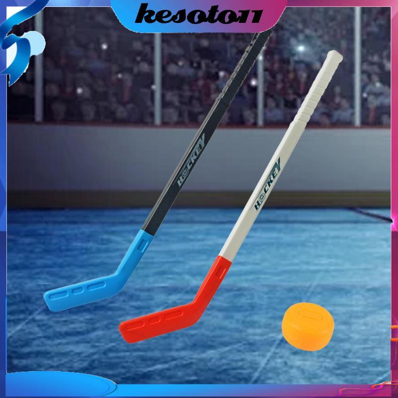 [kesoto11] Kids Hockey Stick and Ball Set Mini Hockey Sticks เกมกีฬาของเล่นเด็กเล่นกอล์ฟสําหรับ Gard