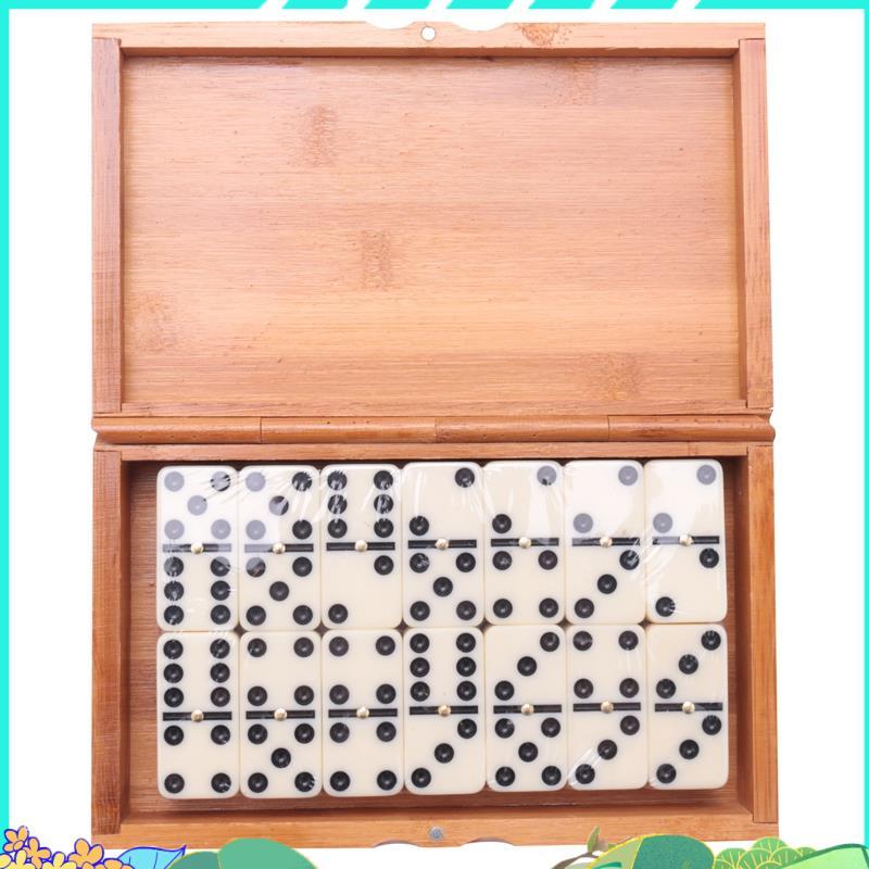 28 ชิ้น/เซ็ต Domino Domino ของเล่นท่องเที่ยวตลกตารางเกมเด็กเด็กการศึกษาของเล่นสําหรับของขวัญเด็ก